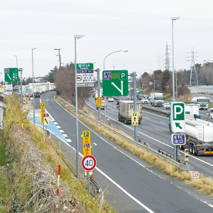 蓮田スマートIC下り線