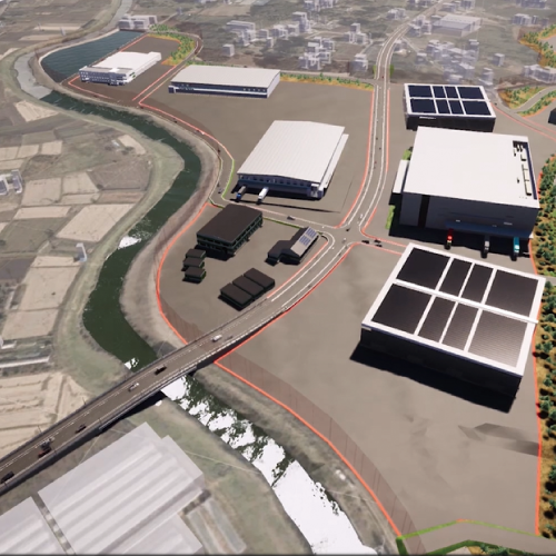 高虫西部地区産業団地